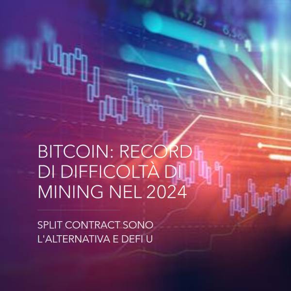 Bitcoin: Record di Difficoltà di Mining nel 2024....