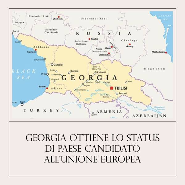 Georgia Ottiene lo Status di Paese Candidato all'U...